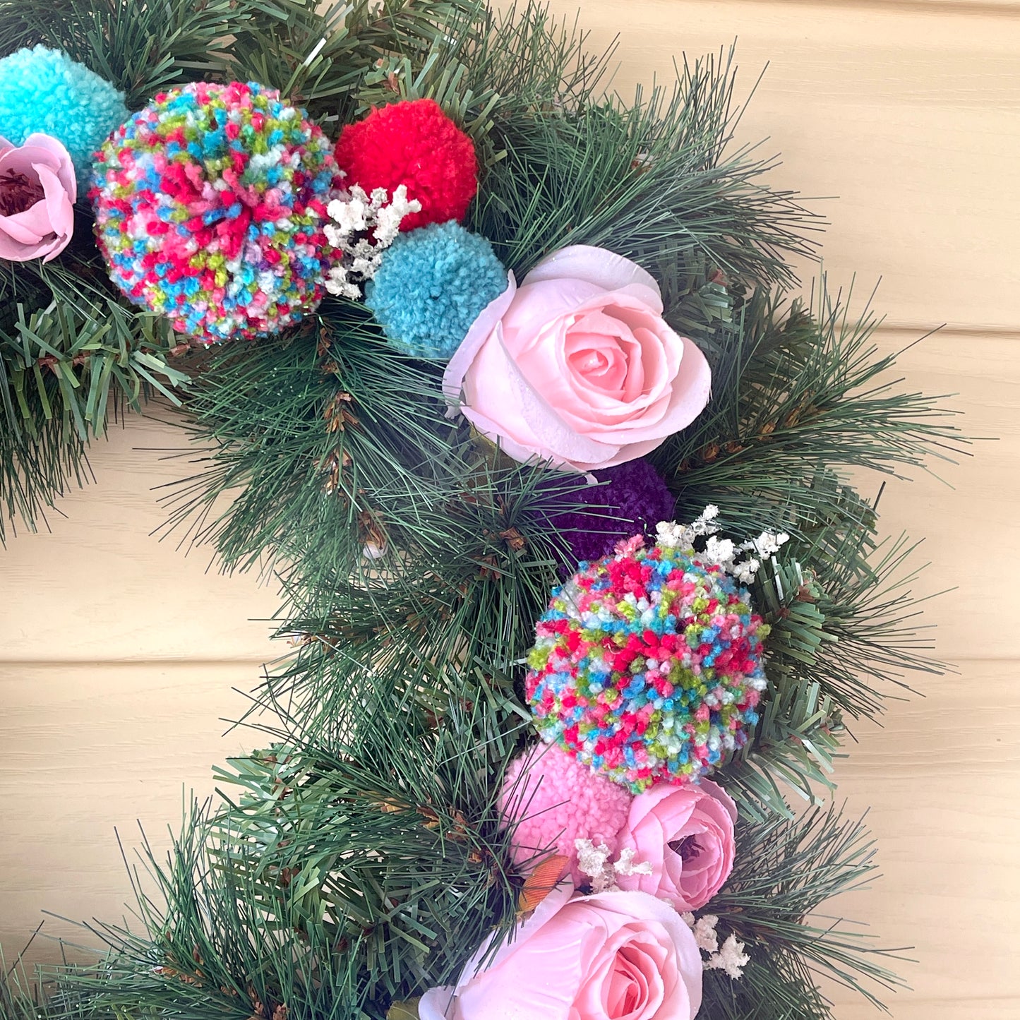 Christmas Wreath - PomPom