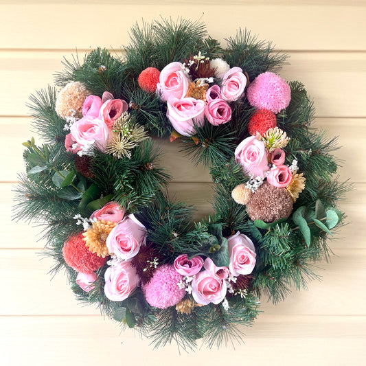 Christmas Wreath - Flowers
