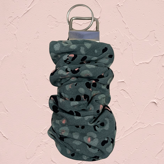 Leopard Print Wristlet