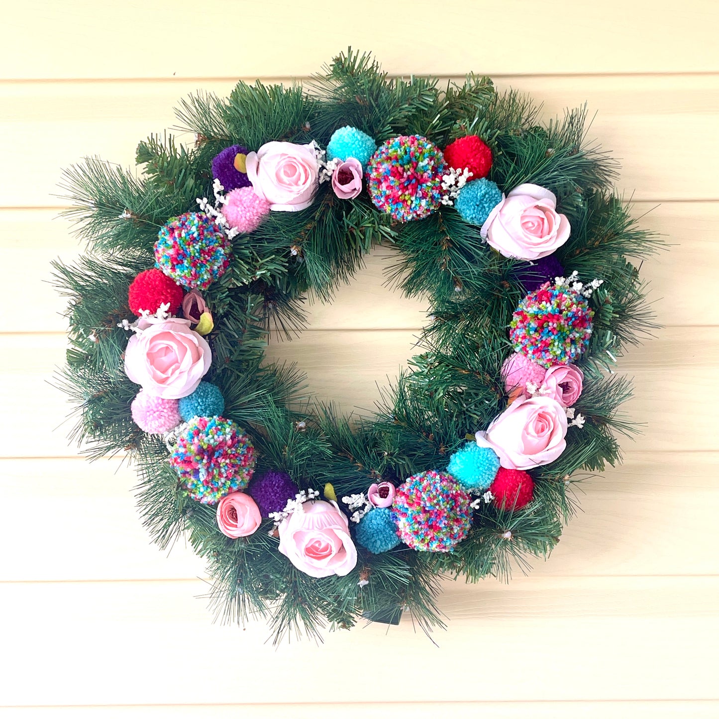 Christmas Wreath - PomPom