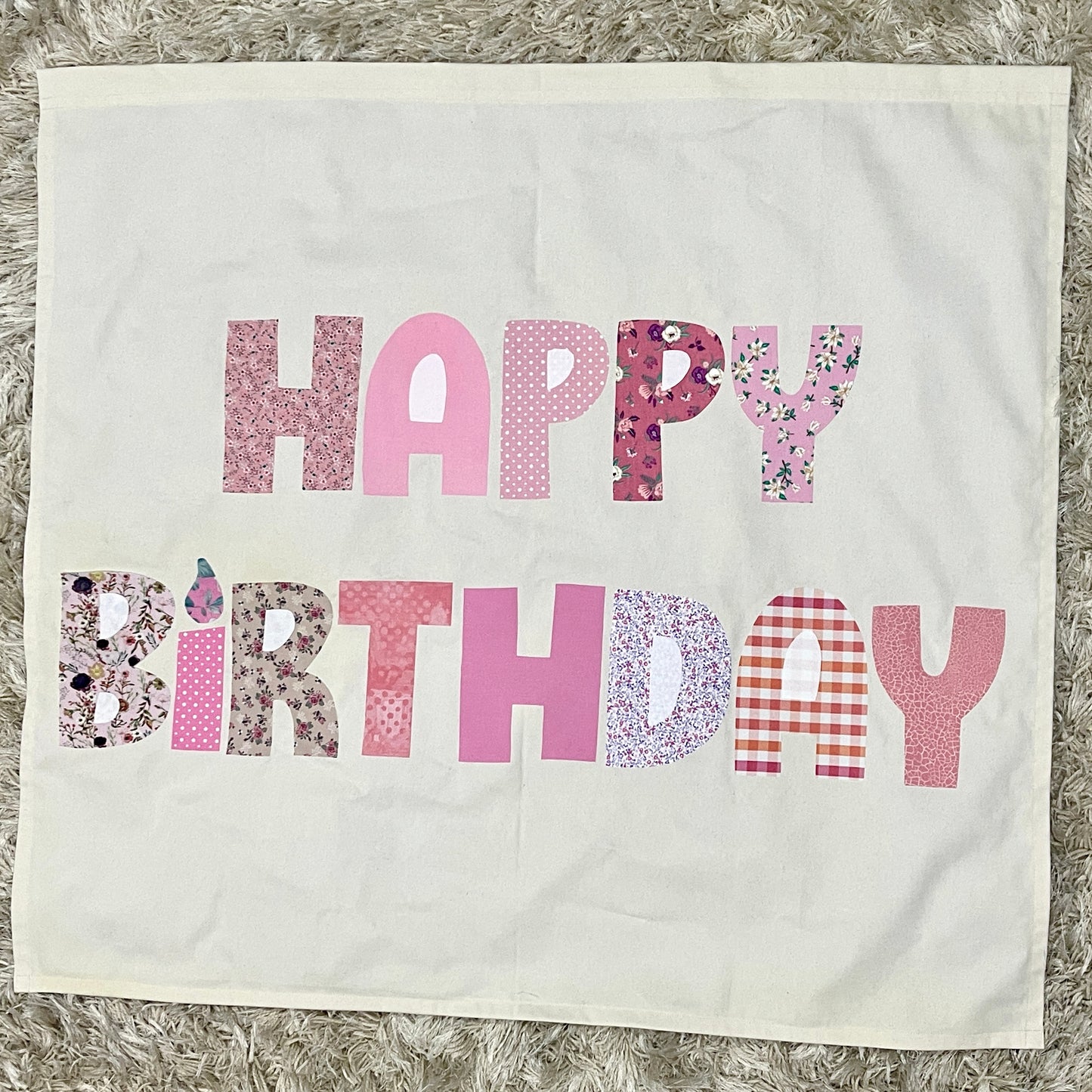 Happy Birthday Banner - Ready Made