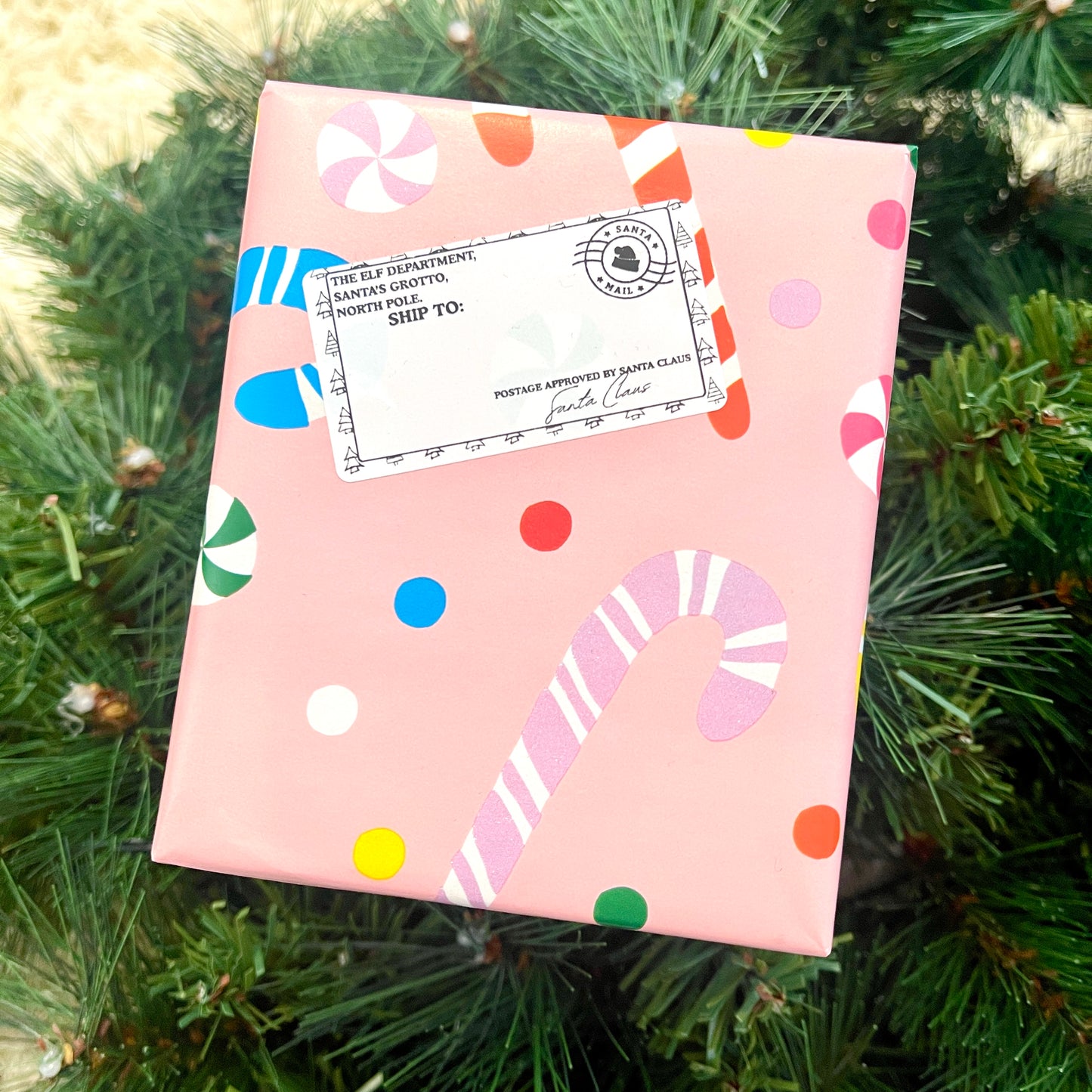 Mini Official North Pole Shipping Labels