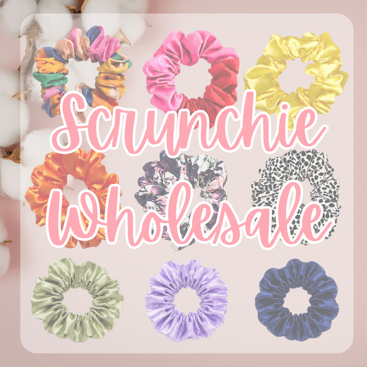 30 Scrunchies - WHOLESALE