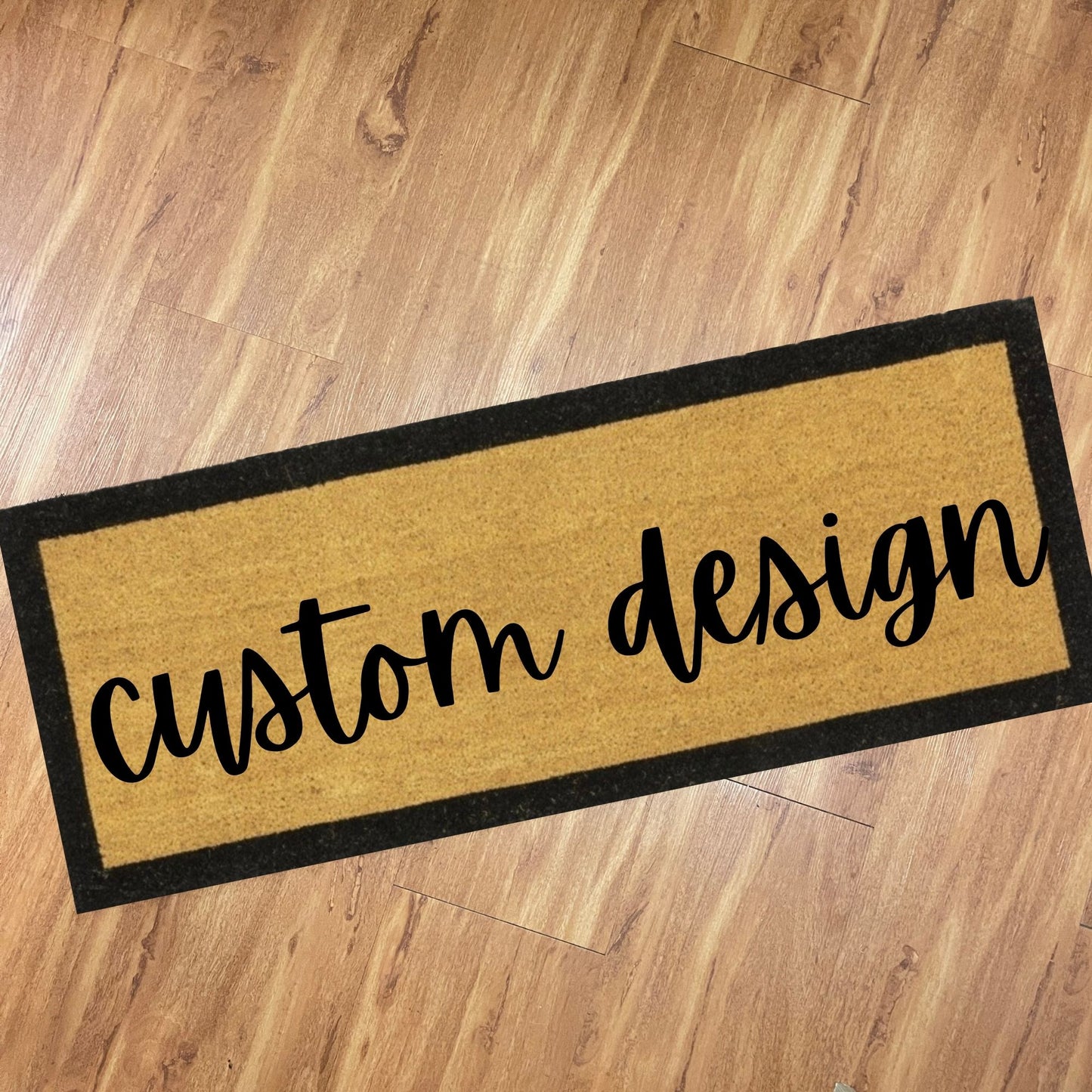XL Doormats. Custom Design.
