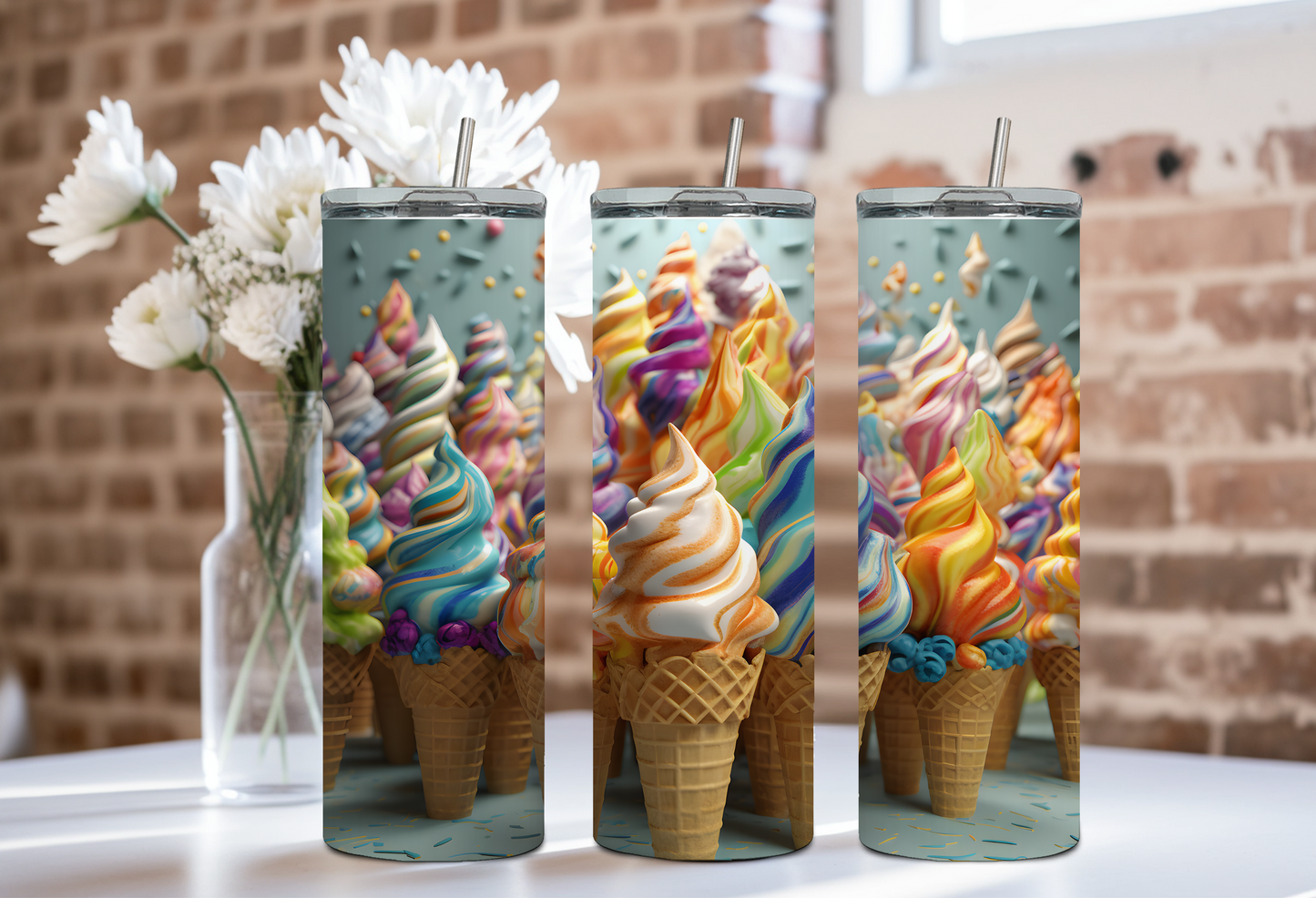 Ice Cream, Yes Please - Tumbler