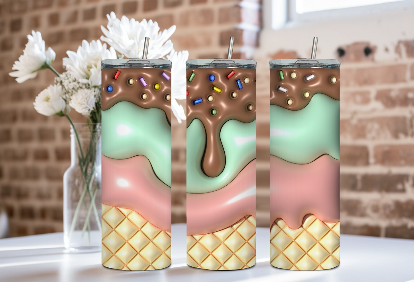 Ice Cream, You Scream- Tumbler
