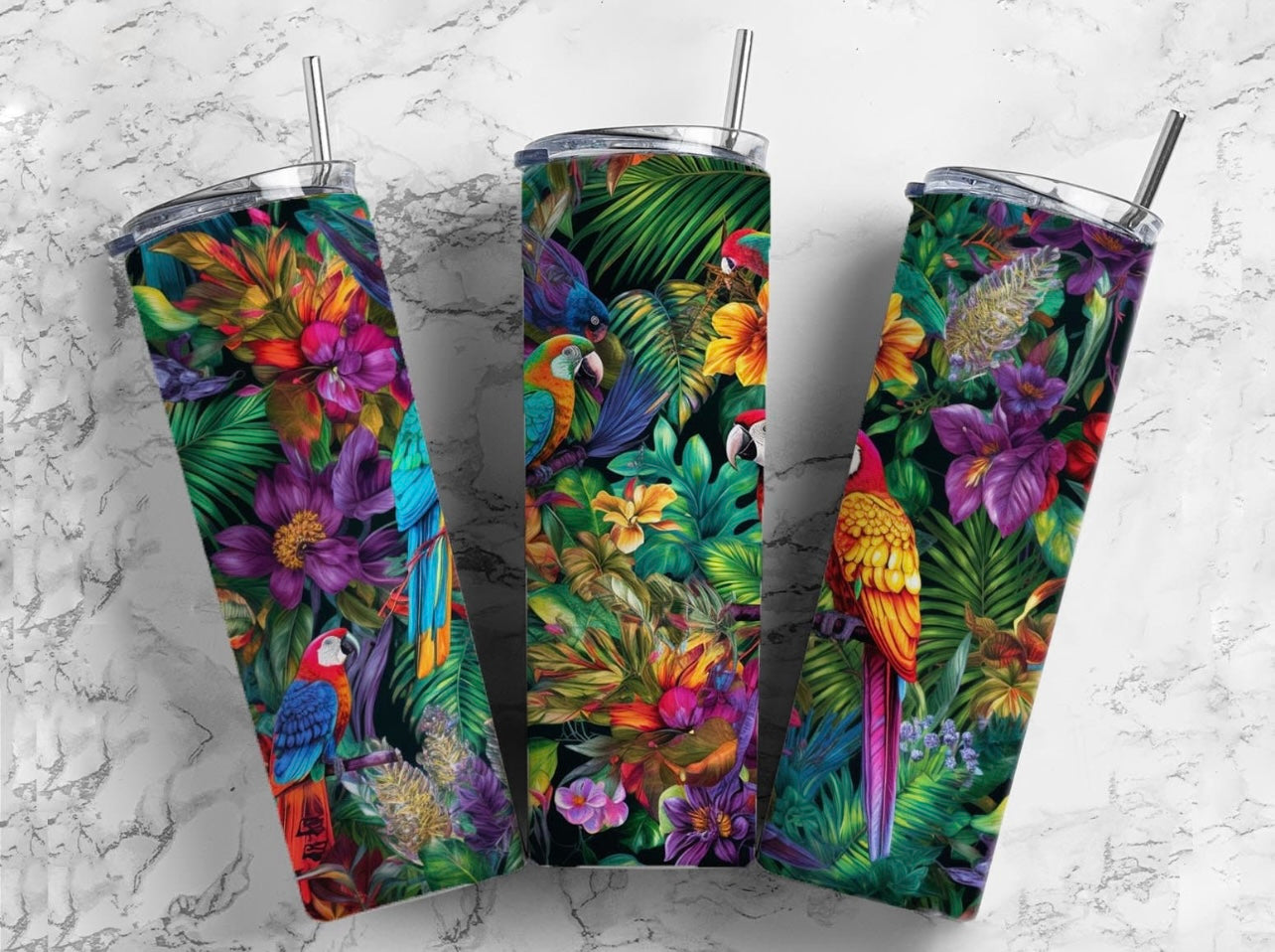 Macaw Parrot - Tumbler