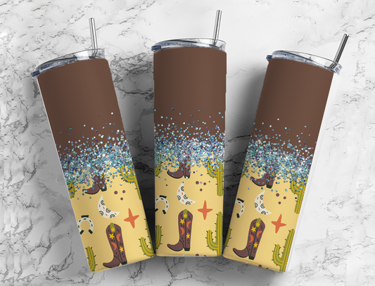 Cowgirl Boots - Tumbler